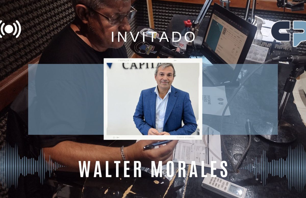 WALTER MORALES: «La apertura (de la economía) nunca es gratis)».