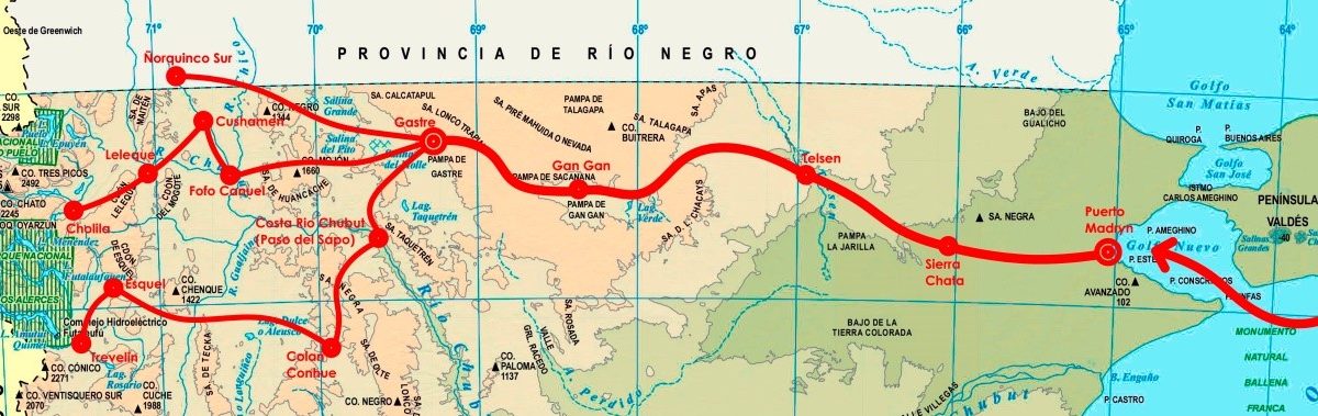 Madryn y la Meseta…tan cerca y tan lejos